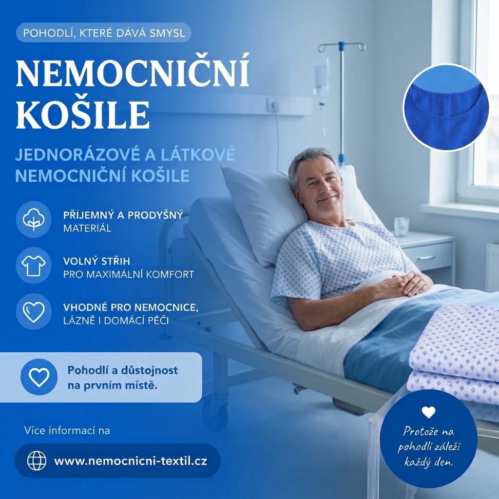 Nemocniční pacientské prádlo